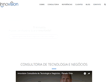 Tablet Screenshot of innovision.com.br
